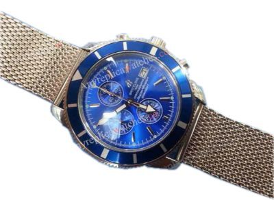 Breitling Aeromarine Superocean Heritage Watch Blue Dial / Blue Bezel